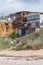 Coastal guest houses at Lyubimovka beach