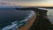 Coastal homes at Palm Beach shoreline Sydney Australia