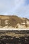 Coastal landscape with bunker