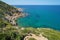 Coastal landscape Denia marine reserve Spain