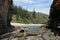 Coastal landscape New Caledonia beach rocks pines