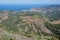 Coastal landscape south France Pyrenees Orientales