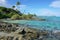 Coastal landscape south of Huahine Iti island