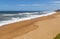 Coastal Landscape in Umdloti Beach in Durban South Africa