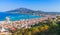 Coastal landscape of Zakynthos port, Greece