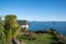 Coastal outlook from car park for Cathedral Cove walk at Hahei