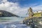 Coastal path around port Isaac near port quin cornwall england UK