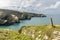 Coastal path around port quin near port isaac cornwall england UK