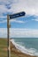 A Coastal Path Signpost