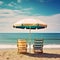 Coastal reflections, sandy beach, floating clouds, and reflective shoreline beauty