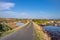 Coastal road at the beautiful coast at Burtonport, County Donegal - Ireland