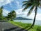 Coastal Road in Tropical Samoa