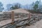 Coastal sand fencing. Restored and stabilized sand dune habitat. Ecological services