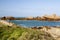 Coastal scene on guernsey, Channel Islands