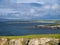Coastal scenery of the Wick of Breckon and the Ness of Houlland near Breckon on the north coast of the island of Yell in Shetland