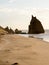 Coastal section on the La Vela - Muaco road in the FalcÃ³n state, Venezuela.