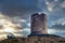 Coastal tower, Guainos Bajos watchtower in Almeria.