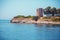 Coastal Tower in Porto Giunco, Sardinia, Italy