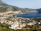 Coastal town at mediteranean sea. Kalkan, Turkey.