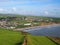 The coastal town of St Bees, Cumbria, UK