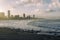 coastal view of Burleigh Heads Beach, Gold Coast, Queensland, Australia