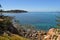 Coastal view, from seashore to horizon, Australia