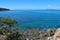 Coastal view, from seashore to horizon, Australia