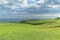 Coastal view from top of the mouintain in Dunedin