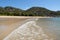 Coastal view, tropical beach on Magnetic Island