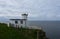 Coastguard Station on the Irish Sea in West Cumbria England