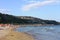 A coastline in Albena, Bulgaria