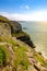 The Coastline around Elin`s Tower, South Stack, Anglesey, North