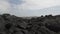 coastline of the Atacama desert at the pacific ocean