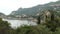 Coastline and bay of Liapades and Paleokastritsa on Corfu Island Greece.