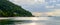 Coastline and beach near the Kep village