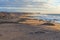 Coastline with beaches extending from El Cotillo village at Fuerteventura, Canary islands, Spain