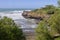 Coastline of Biarritz in France