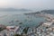 the coastline of Cheung Chau Wan, hong kong 7 Jan 2022