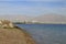 Coastline in city Eilat located on the Red sea