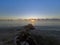 Coastline of Costa Maya near the village of Mahahual, , Quintana Roo, Mexico