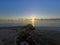 Coastline of Costa Maya near the village of Mahahual, , Quintana Roo, Mexico