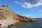 Coastline from Crail harbour, Fife, Scotland