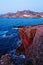 Coastline of Cyclades Islands