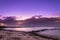 Coastline of False Bay at sunrise, Cape Town, South Africa