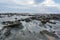 Coastline in the Flat Rocks area of Bunurong Marine and Coastal Park in Victoria, Australia