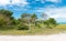 Coastline of Fort Zachary State Park in Key West, FL