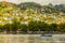 Coastline full of boats with lots of living houses on the hill, Kingstown, Saint Vincent and the Grenadines