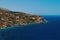 Coastline of Greek island