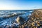 Coastline of Ile Grande in Brittany, Pleumeur Bodou, CÃ´tes d\'Armor, France