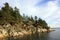 Coastline Landscape In Lighthouse Park.